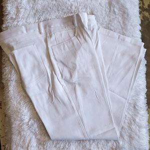 Men's white dress pants size 34